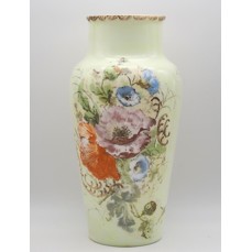 Malovaná váza s vlčími máky